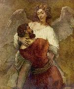 Rembrandt Peale, Jakobs Kampf mit dem Engel